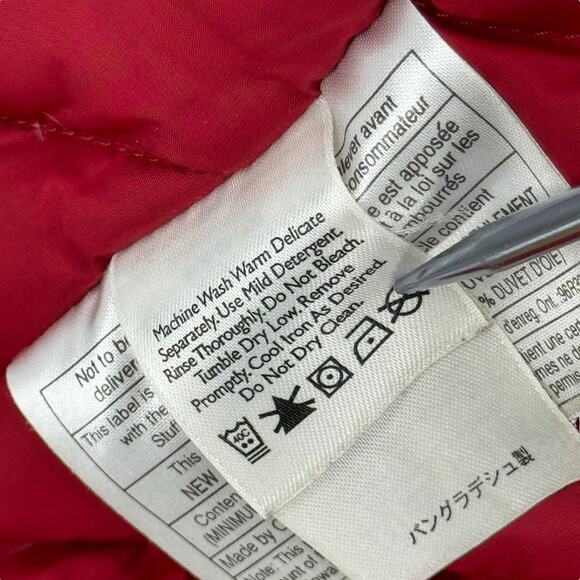 Eddie Bauer Men's Chore Coat SZ Large Tall Field Jacket Distressed Goose Down - Picture 11 of 16